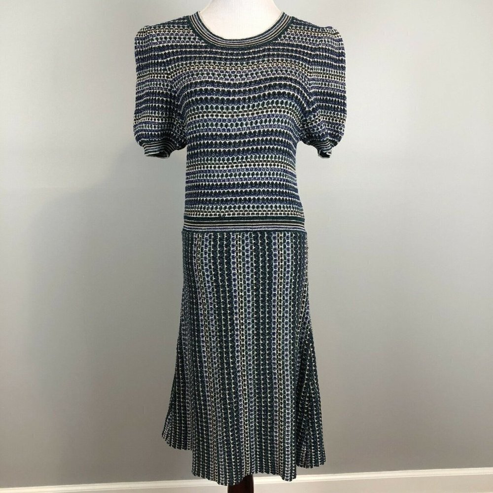 Free People Into You Knit Sweater Mini Dress L
